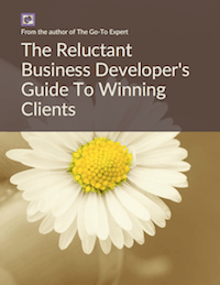 the reluctant business developer's guide to winning clients front cover thumbnail 200px