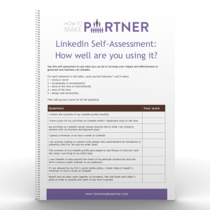 linkedin self assessment mockup