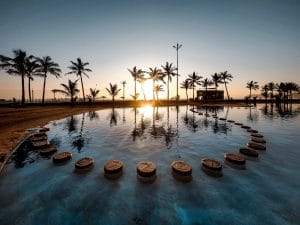 stepping stones to symbolise daily habits needed to progress your career