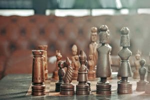 chess pieces to represent having options in big 4 accounting firms