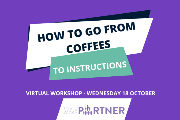 Create a steady stream of referrals… How to go from Coffees to Instructions