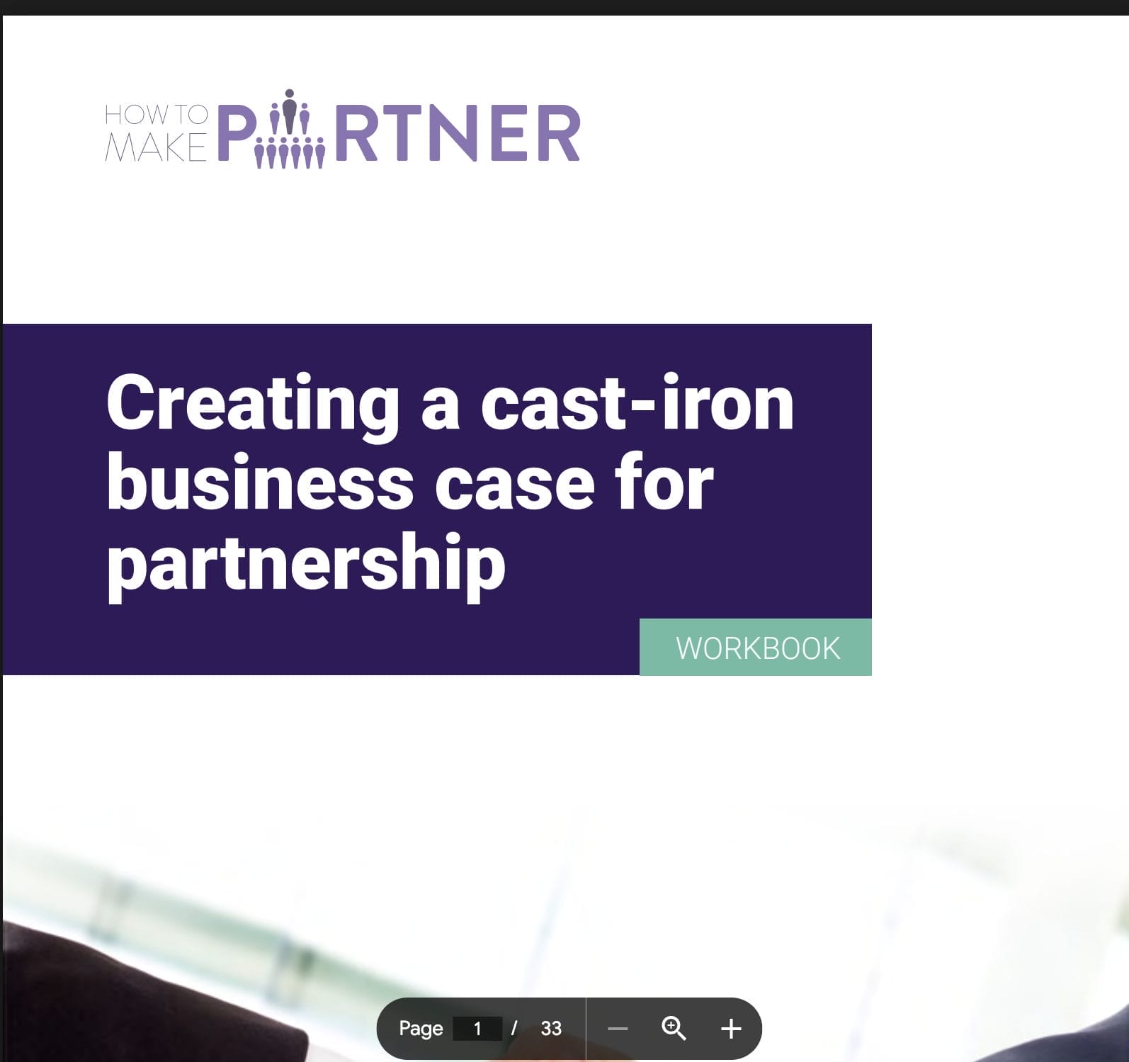 How to build a Cast-Iron Business Case for Partner